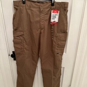 Tru-Spec 24-7 Series Tactical Cargo Pants Khaki Brown Men's 42x34 Ripstop NWT